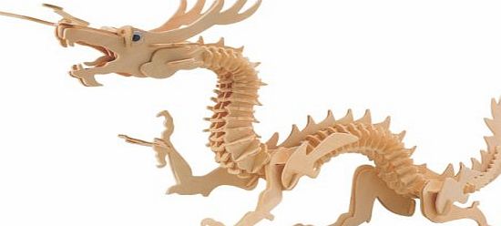 Unbranded Dragon - Woodcraft Construction Kit- Quay