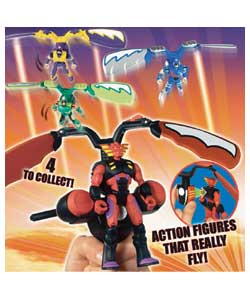 Dragonflyz Action Figure and Power Launcher
