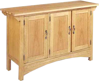 A beautiful piece of contemporary furniture with outstanding craftsmanship. The Oak finish is make