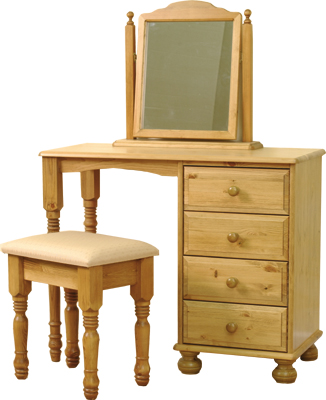 DRESSING TABLE SGL PED