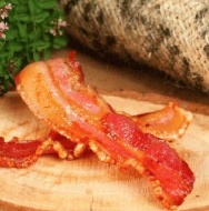 Unbranded Dry cured streaky bacon, 500g