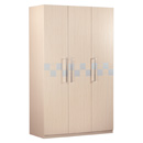 Duetti White Cherry 3 door fitted wardrobe