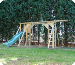 The Amazon MKII Climbing Frame and Swing Set is a fantastic for active children. Children love to