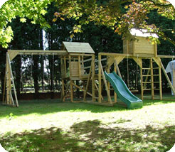 Dunster House Combo Climbing Frame 3