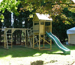 Dunster House Combo Climbing Frame 6