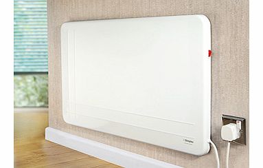 This smart panel heater is an economical way to provide background heat and keep the chill off. Using a super-slim aluminium heating element for improved heat dissipation, it costs very little to run, so its ideal for continuous use as background or 