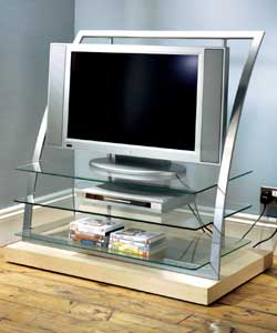 Dylan Metal and Glass TV Unit
