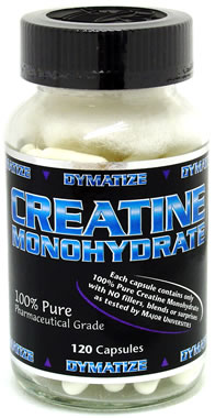 Dymatize Creatine Monohydrate.