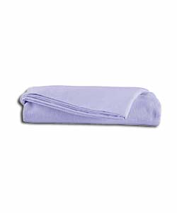 Easy Care Double Fitted Sheet - Lilac