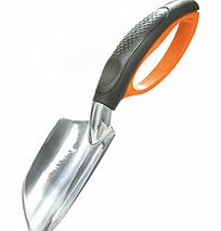 Garden tool design hasnt changed much in decades, but the simple addition of a comfort-grip loop handle makes this garden hand trowel so much easier to use. Not only does it protect your hands while you work, it also gives you extra leverage when di