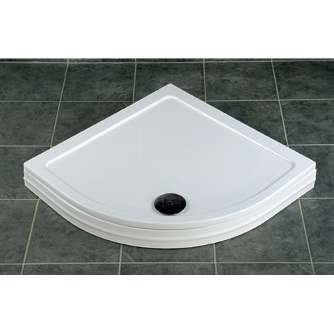 Unbranded EASYPLUMB Quadrant Stone Resin Shower Tray 90x90cm