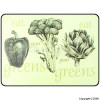 Unbranded Eat Your Greens Placemats 22cm x 29cm Pack