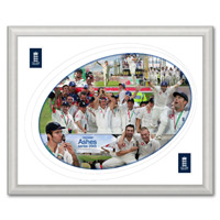 Unbranded ECB Framed and Mounted 2005 Ashes Montage.
