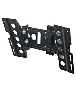 Suitable for TVs 25-40in.Max weight for brackets to support 30kg.Tilt adjustable.Steel brackets.Flat