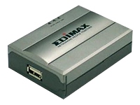Edimax PS 1206MF - Print server - Hi-Speed USB - EN Fast EN - 10Base-T 100Base-TX