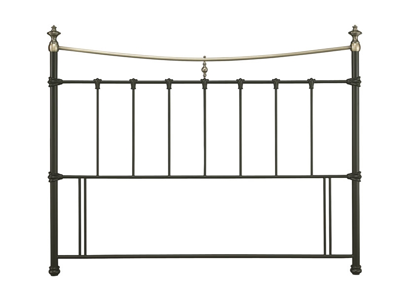 Unbranded Edwardian Black Double Headboard