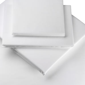 Egyptian Cotton Flat Sheet- Superking-Size- White