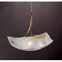 Unbranded ELAA/SF - Red Copper and Gold Patina Ceiling Light