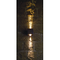 Unbranded ELBLOCK - Black Outdoor Wall Light