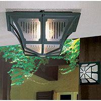 Unbranded ELCP12 - Black Outdoor Ceiling Light