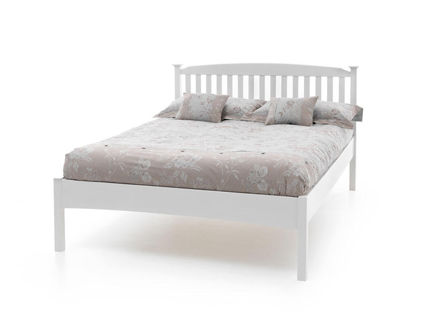 Unbranded Eleanor Low Foot End Bedstead - Opal White -