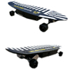 Power skate up, down and around with this 250 watt powered skateboard. Perfect for commuting, a day 