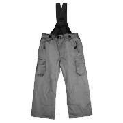 Unbranded Elevation Snow Grey Salopettes 3-4 years