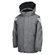 Unbranded Elevation Snow Grey Ski Jacket 11-12 years