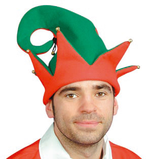 Unbranded Elf hat with bells