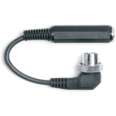 Elinchrom 8` Sync Adapter Cable. Elinchrom to 1/4` Phono Jack. To connect sync cords with 6.35mm pho