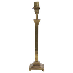 Ella Lamp Base- Antique Brass