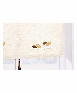 Embroidered Linen Mix 120 x 160cm Ready-Made Roller Blind