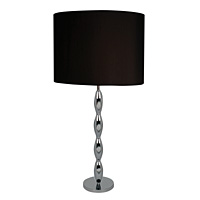 Unbranded EN91276 - Black Chrome Table Lamp