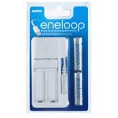 Eneloop USB Travel Charger With 2xAAA Rechargeable Batteries
