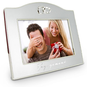 Unbranded Engagement Silver Plated Photo Frame