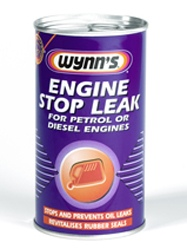 Engine Stop Leak A special blend of chemicals formulated to stop engine oil leaks and drips that can