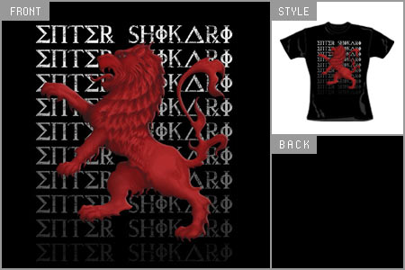 Unbranded Enter Shikari (Lion) T-shirt cid_4803SKB