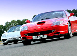 Aston Martin, Ferrari, Lamborghini, and Porsche. The stunning Aston Martin V8 Vantage is a modern th