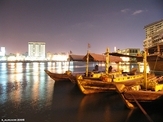 An evening dinner cruise is a great way of seeing Dubai by night. The waterways run through Dubai an