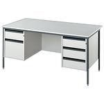 Executive Desk - Light Grey