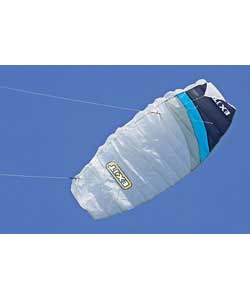 Powerful 6m quad line power kite with alloy handles.Also suitable for buggying or boarding.Supplied 