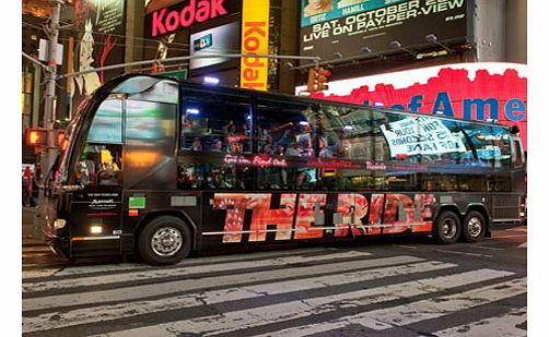 Experience the Ride - Intro Fasten your seatbelts for Experience the Ride NYC! This unique experience which is part sightseeing tour part theatrical entertainment takes place on a huge multi-million pound coach equipped with 40 plasma screens and 3 0