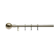 Unbranded Extendable Metal Curtains Pole Ball Finial