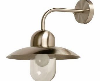 This ES(E27) wall light will illuminate your garden or outdoor area. Its industrial design will look great on any external wall. Requires 1 bulb. (Barcode EAN=5014838248263)