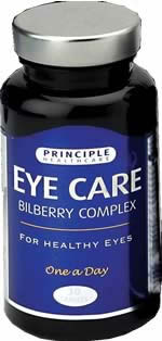 Eye Care - Bilberry Complex (New) by Principle Healthcare