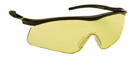 Shatterproof polycarbonate lens. Comfort fit shield style ideal for sports use.Colours:Yellow - high