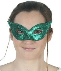 Eyemask: Charleston Glitter Green