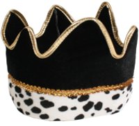 Unbranded Fabric Crown - Black