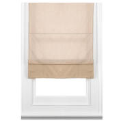 Unbranded Fabric Roman Blind, Taupe 60cm