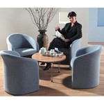 CLASSIC STYLE RECEPTION TUB CHAIRS - Fire-retarden